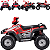 Quadriciclo Peg-Perego Polaris Sportsman 700 Twin-New Red 12V Vermelho - Imagem 3