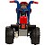Moto Eletrica Infantil Biemme GP Raptor Spider Vermelha 6V - Imagem 4