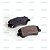Pastilha Freio Elantra/HB20/I30/Veloster/Cerato Mando N1272 Cobreq - Imagem 2