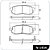 Pastilha Freio Nissan Sentra Dianteira Alarme Sumitomo N1434 Cobreq - Imagem 2