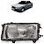 Farol Audi A80 1986 A 1991 Lente Estriada Le - Imagem 1