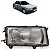 Farol Audi A80 1986 A 1991 Lente Estriada Ld - Imagem 1