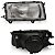 Farol Audi A80 1986 A 1991 Lente Estriada Ld - Imagem 2