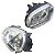 Farol Daylight Golf 1999 A 2006 Led Máscara Cromada Le BR123500 - Imagem 2