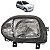 Farol Clio 1999 A 2003 Máscara Negra Foco Simples ZN1111105 - Imagem 1