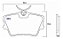 Pastilha De Freio Volkswagen (Vw) Caravelle Van Std 2.4 8V Diesel	1999 - 2003 - Imagem 2