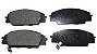 Pastilha Freio Honda Civic Dianteira Sistema Akebono 3250 SYL - Imagem 3