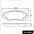 Pastilha Freio Toyota Rav4 Dianteira Sistema Advics N1456 Cobreq - Imagem 2