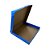Caixa Azul Plastificada Tipo Corte e Vinco 35x35x5 - Imagem 5