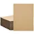 Chapa de Papelão Ondulado Reciclado - 1,20m x 1,00m - 50 unidades - Imagem 1