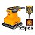 Lixadeira Orbital Ingco 110x100 240w 220 - Imagem 3