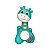 Giraffa Bateria Musical para Bebê +6m Azul - Kitstar - Imagem 1