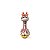 Chocalho Musical Divertido +3m Girafa Rosa - Kitstar - Imagem 1