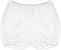 Kit com 2 Shorts Bebê 100% Algodão Suedine Branco e Off White - Kiko Baby - Imagem 2