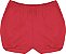 Kit com 2 Shorts Bebê 100% Algodão Suedine Branco e Vermelho - Kiko Baby - Imagem 5