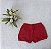 Kit com 2 Shorts Bebê 100% Algodão Suedine Branco e Vermelho - Kiko Baby - Imagem 7