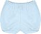 Kit com 2 Shorts Bebê 100% Algodão Suedine Branco e Azul - Kiko Baby - Imagem 5