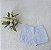 Kit com 2 Shorts Bebê 100% Algodão Suedine Branco e Azul - Kiko Baby - Imagem 4