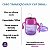 Copo de Transição Com Bico em Silicone Roxo e Rosa 200ml +6m - Philips Avent - Imagem 2