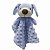 Naninha Laço Bebê Minha Primeira Naninha  - Azul - cão - Imagem 1