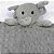 Naninha Laço Bebê Minha Primeira Naninha  - Cinza - Elefante - Imagem 3