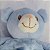 Naninha Laço Bebê Minha Primeira Naninha  - Azul - Urso - Imagem 3