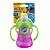 Copo de Treinamento com Alça e Bico de Silicone 240ml 4+m - Rosa - Nûby - Imagem 1