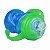 Copo de Treinamento com Alça e Bico de Silicone 240ml 4+m - Azul - Nûby - Imagem 3