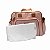 Kit 2 Bolsas Maternidade Montecarlo Rosa Impermeável e Térmica com Alça Regulável Acompanha Trocador - Imagem 6