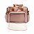 Kit 2 Bolsas Maternidade Montecarlo Rosa Impermeável e Térmica com Alça Regulável Acompanha Trocador - Imagem 3
