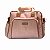 Kit 2 Bolsas Maternidade Montecarlo Rosa Impermeável e Térmica com Alça Regulável Acompanha Trocador - Imagem 2