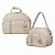 Kit 2 Bolsas Maternidade Térmicas com Alça Regulável  Pompom Marfim - Mappyng - Imagem 1