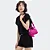 Bolsa Kipling Bina Mini - Fuchsia - Imagem 6