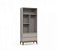 Guarda Roupa 2 Portas Nature Clean - Cinza/Eco Wood - Matic - Imagem 2