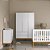 Guarda Roupa 3 Portas Nature Clean Eco Wood - Branco Soft - Matic - Imagem 3