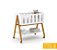 Mini Berço Sissi - Branco Soft/Eco Wood - Matic - Imagem 1