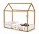 Cama Montessoriana Casinha Liv 1900 - Branco Soft/Freijó - Matic - Imagem 1