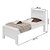 Cama Solteiro Athenas Lopas Branco - Imagem 3