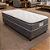 Cama Box Solteiro Molas Ensacadas e Pillow Top Eclipse Prodormir 88x71X188 - Imagem 1