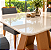 Conjunto de Mesa Celeste 4 Cadeiras Julia Freijo/Linho Granito - Imagem 2