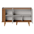 Buffet Jurere 136 cm Colibri Freijó / Off White Matte - Imagem 3