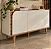 Buffet Jurere 136 cm Colibri Freijó / Off White Matte - Imagem 1