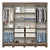 Guarda Roupa 8 Portas com 4 Gavetas B51 Henn Briz Natural Off White - Imagem 2