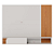 Painel Suspenso Jurere 1.60 metros Colibri Freijó / Off White Matte - Imagem 3