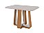 Conjunto de Mesa Sintonia 4 Cadeiras Rayla Amendoa Clean Moveis Lopas - Imagem 12
