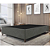 Base Box Casal Suede Cinza 138x31x188 - Imagem 2