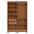 Guarda Roupa 2 Portas Kappesberg N571 Com Espelho e Pés Off White, 1.43 metros - Imagem 4