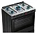 Fogão 5 bocas Mesa Inox Super Chama Forno 84L Acendimento Automático IDEAL Super F5IAP Cor Preto - Imagem 3