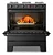 Fogão 5 bocas Mesa Inox Super Chama Forno 84L Acendimento Automático IDEAL Super F5IAP Cor Preto - Imagem 2