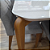 Conjunto de Mesa Donatella Província 8 Cadeiras Megan Natural com Vidro Branco 210x100 - Imagem 4